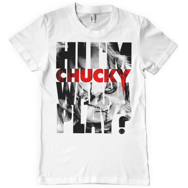 CHUCKY - Wanna Play Cutout - T-Shirt (Maat M)