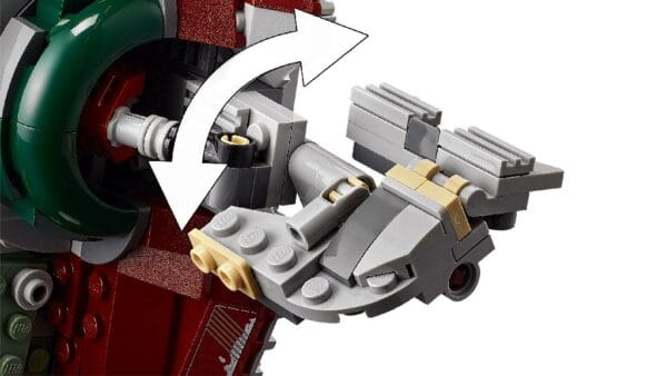 LEGO  Star Wars - 75312 Boba Fett Starship - Afbeelding 6