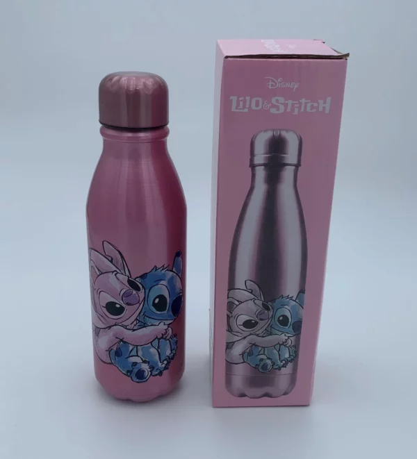 LILO & STITCH - Stitch & Angel - Aluminum Bottle 600ml - Afbeelding 3