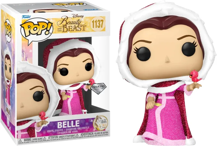 Funko Pop! Disney: Beauty & The Beast - Winter Belle (1137) Diamond Edition