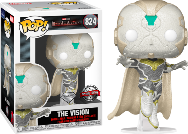 Funko Pop! Marvel: Wandavision - The Vision (824) Diamond Edition