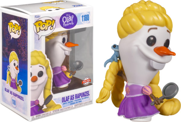 Funko Pop! Disney: Olaf presents - Olaf as Rapunzel (1180) Special Edition