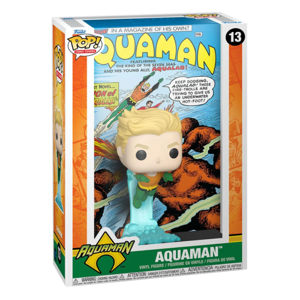Funko Pop! Comic Covers: DC-Comics - Aquaman (13) - Afbeelding 2