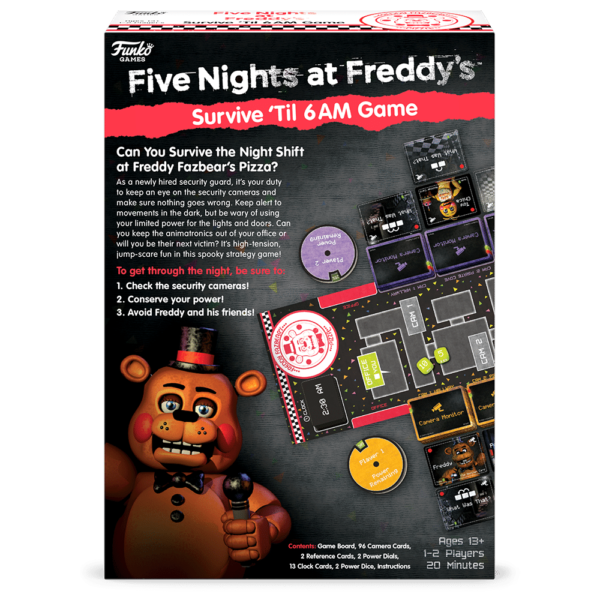 FNAF - Signature Games - Survive 'til 6AM (UK) - Afbeelding 2