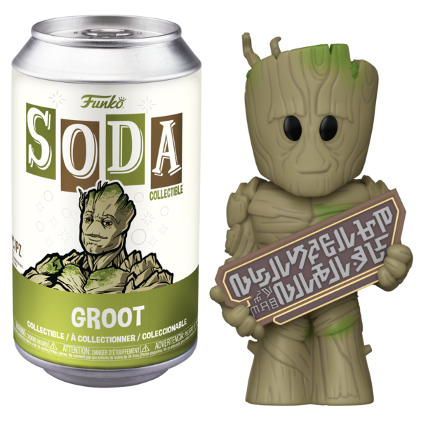 GUARDIANS OF THE GALAXY 3 - POP Vinyl Soda - Groot w/Chase - Afbeelding 2