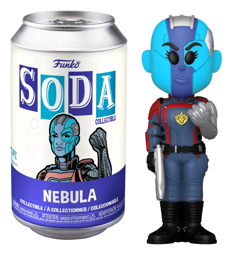 GUARDIANS OF THE GALAXY 3 - POP Vinyl Soda - Nebula w/Chase