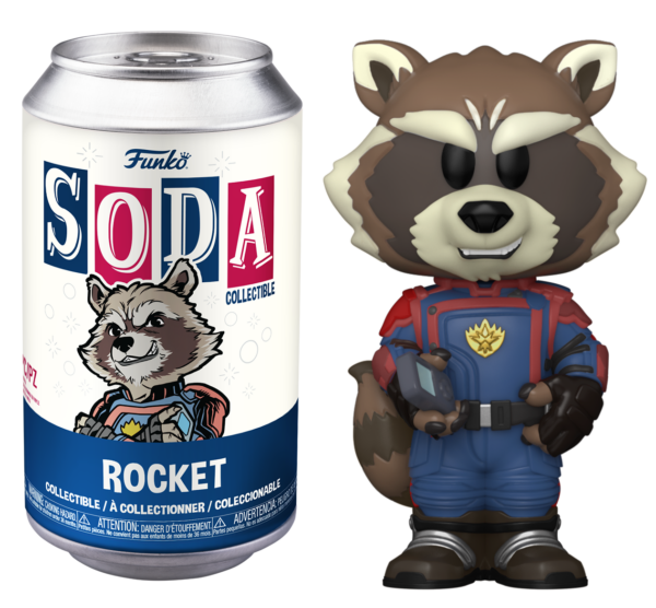 GUARDIANS OF THE GALAXY 3 - POP Vinyl Soda - Rocket w/Chase