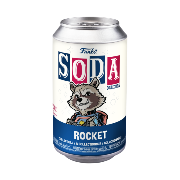 GUARDIANS OF THE GALAXY 3 - POP Vinyl Soda - Rocket w/Chase - Afbeelding 5