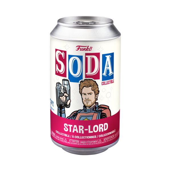 GUARDIANS OF THE GALAXY 3 - POP Vinyl Soda - Star-Lord w/Chase - Afbeelding 5