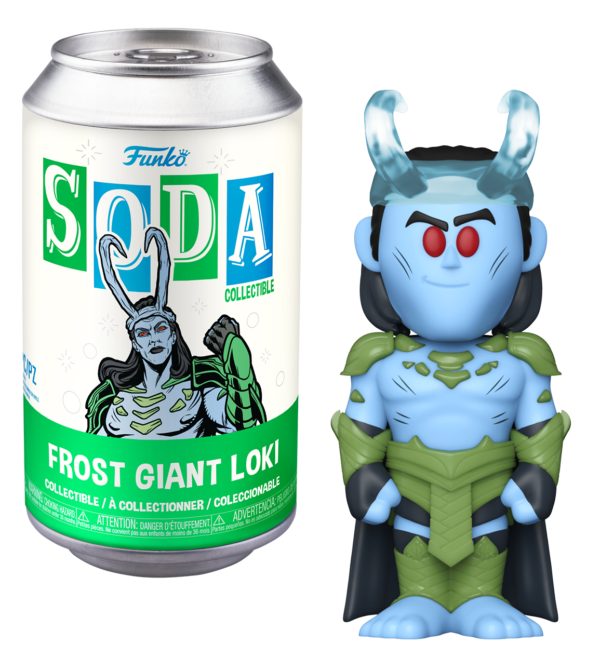 MARVEL WHAT IF - POP Vinyl Soda - Frost Giant Loki w/Chase