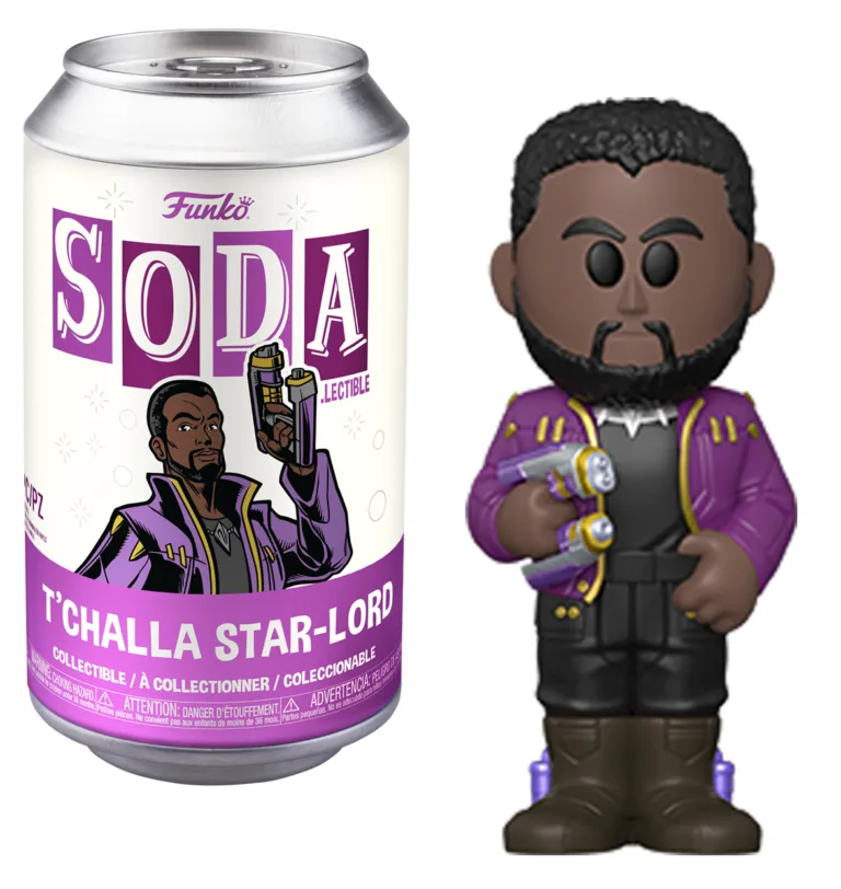 MARVEL WHAT IF - POP Vinyl Soda - Star Lord T'Chall w/Chase