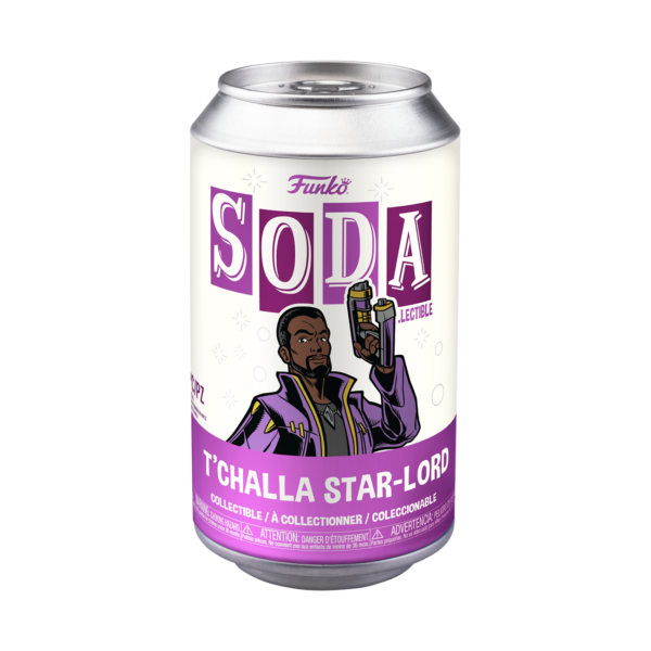 MARVEL WHAT IF - POP Vinyl Soda - Star Lord T'Chall w/Chase - Afbeelding 5