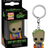 I AM GROOT - Pocket Pop Keychains - Groot with Cheese Puffs
