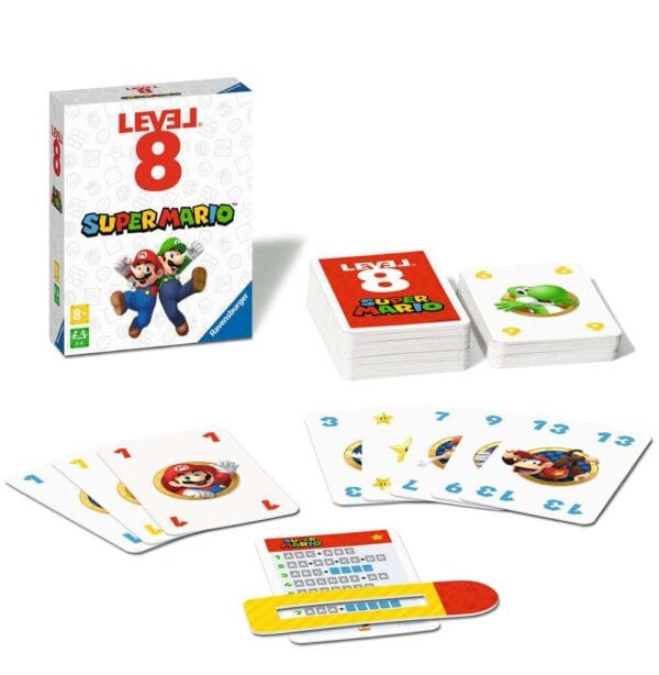 SUPER MARIO - Level 8 - Kaartspel - Afbeelding 3