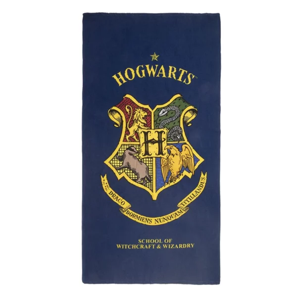 HARRY POTTER - Hogwarts - Beach Towel 100% Microfiber - 90x180cm