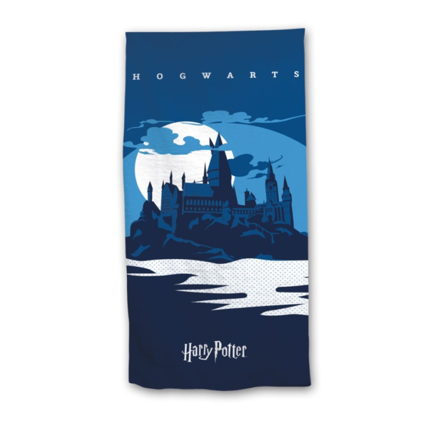 HARRY POTTER - Hogwarts - Beach Towel 100% Microfiber - 70x140cm
