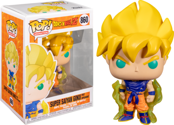 Funko Pop! Animation: Dragon Ball Z - SS Goku First Appearance (860)