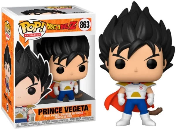 Funko Pop! Animation: Dragon Ball Z - Prince Vegeta (863)