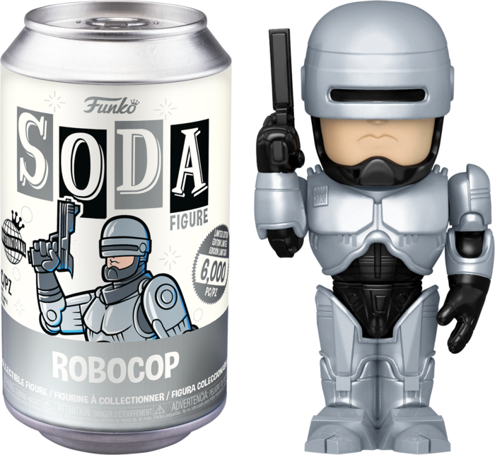 ROBOCOP - POP Vinyl Soda - Robocop w/Chase