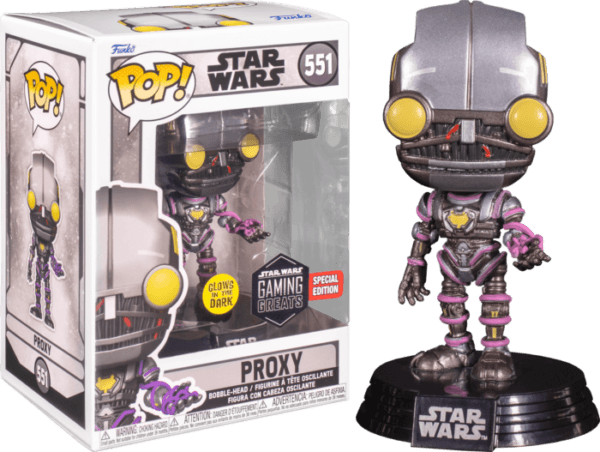 Funko Pop! Star Wars The Force Unleashed: Proxy (551) GITD