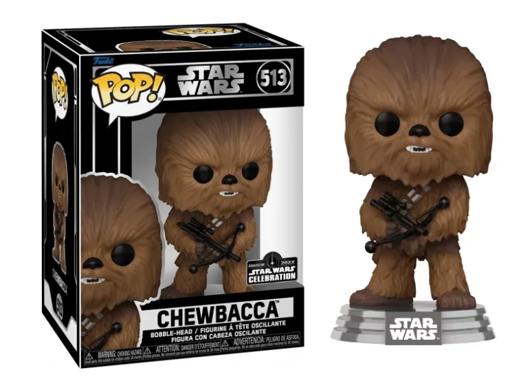 Funko Pop! Star Wars: Chewbacca (513) POP 2022 Galactic Convention