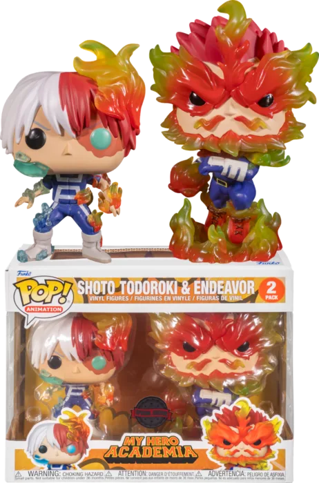 Funko Pop! Animation: My Hero Academia - Endeavor and Todoroki (Special Edition)