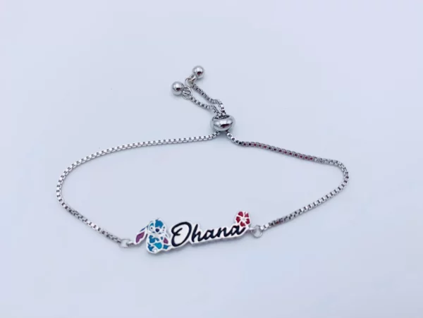 STITCH - Ajustable Brass Plated Bracelet - Afbeelding 2