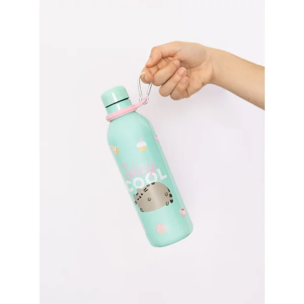PUSHEEN - Stainless Steel Bottle Hot & Cold - 500 ml - Afbeelding 4