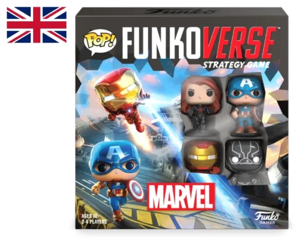 FunkoVerse - MARVEL 100 - 4 pack - Basis set 'UK'
