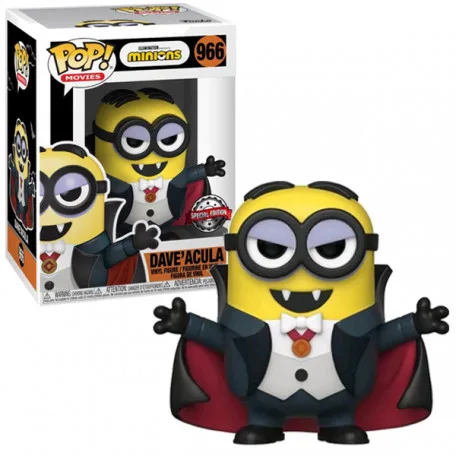Funko Pop! Movies: The Minions: Dave'Acula (966) Special Edition