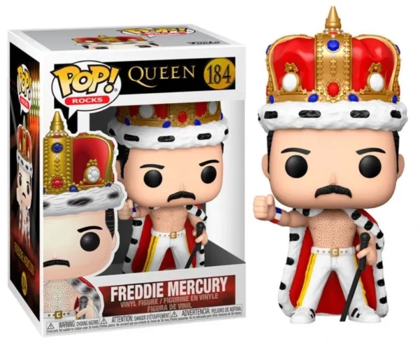 Funko Pop! Rocks: Queen: Freddie Mercury King (184)