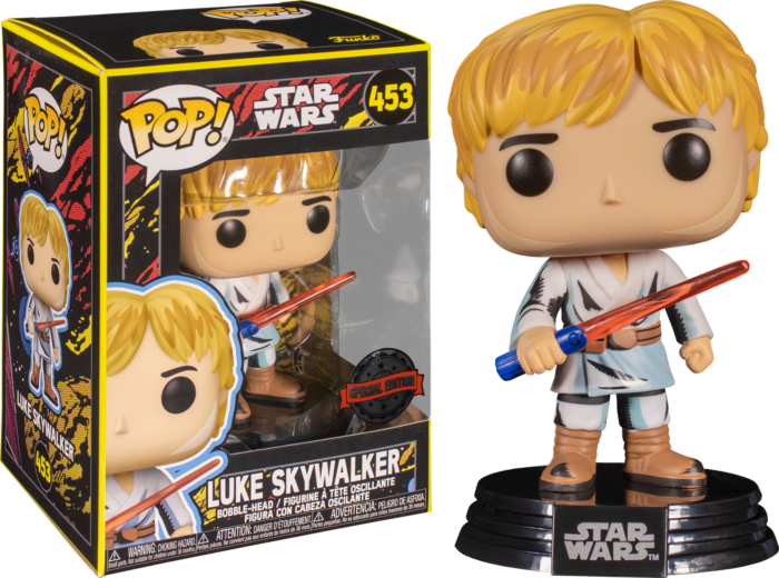 Funko Pop! Star Wars Retro Series: Luke Skywalker (453) Special Edition