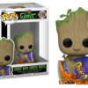 Funko Pop! I AM GROOT – Groot with Cheese Puffs (1196)