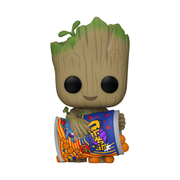 Funko Pop! I AM GROOT – Groot with Cheese Puffs (1196) - Afbeelding 3