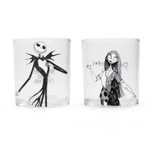NIGHTMARE BEFORE XMAS - Set van 2 glazen