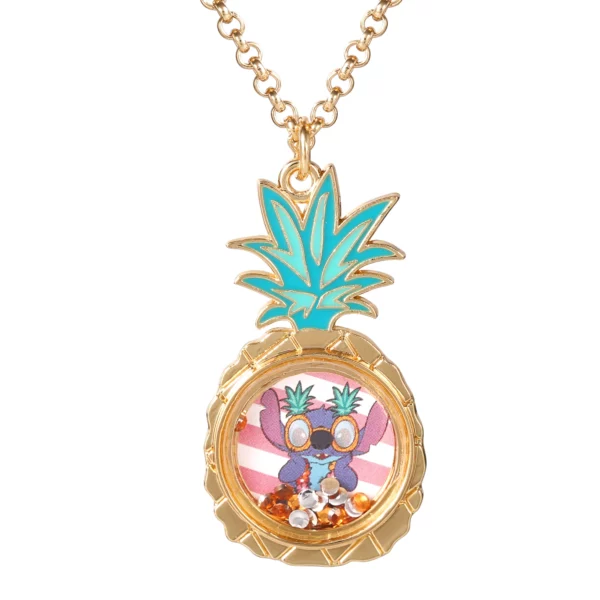 STITCH – Ananas – Pendant Halsketting 16mm - Afbeelding 2
