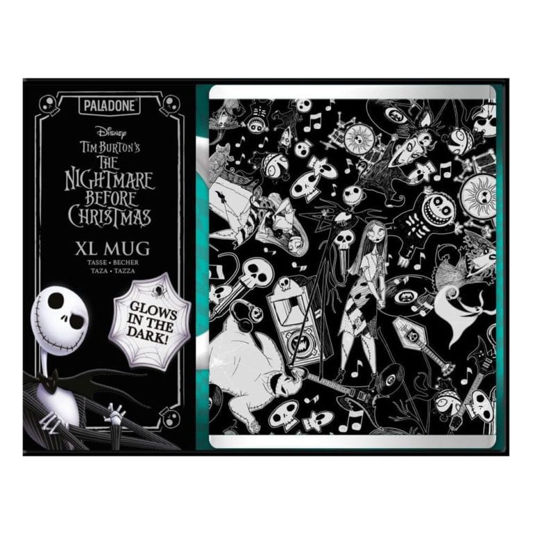 NIGHTMARE BEFORE XMAS - Mok XL formaat (GITD)