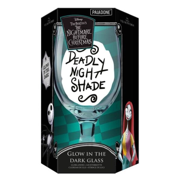 NIGHTMARE BEFORE XMAS - Deadly Night Shade Glas (GITD)