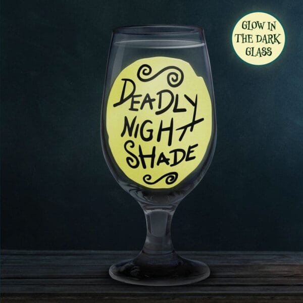 NIGHTMARE BEFORE XMAS - Deadly Night Shade Glas (GITD) - Afbeelding 2