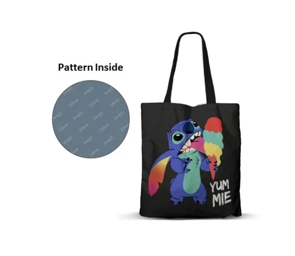 STITCH - Ice Cream - Premium Tote Bag 40x33cm