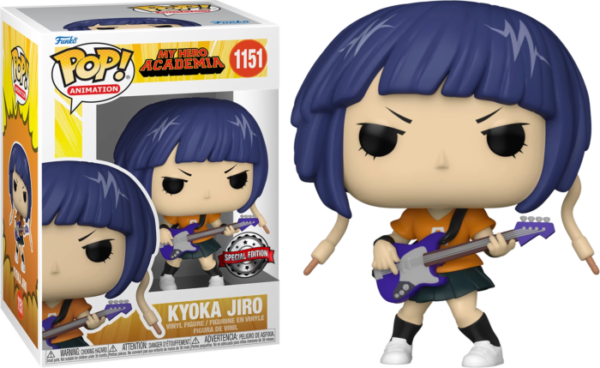 Funko Pop! Animation: My Hero Academia - Kyoka Jiro met gitaar (1151) Special Edition