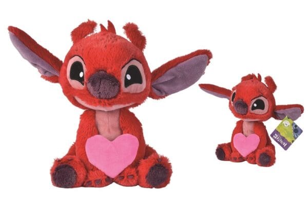 LILO & STITCH - Pluche Leroy met hartje - 25cm