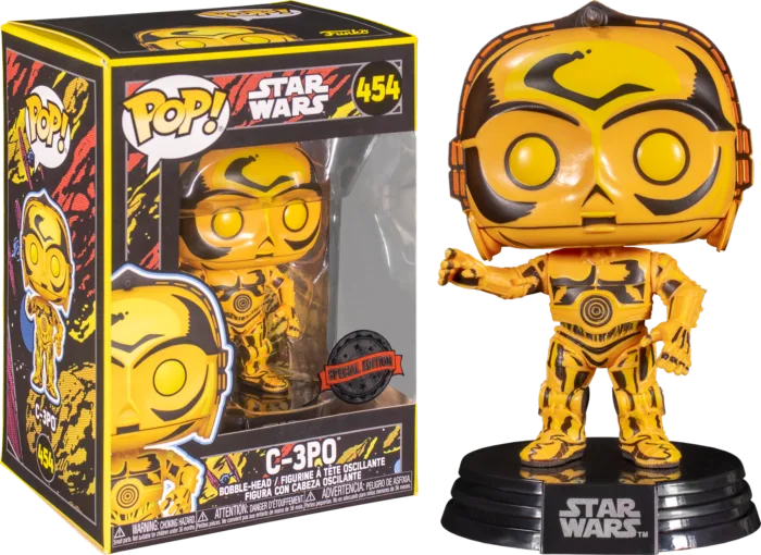 Funko Pop! Star Wars Retro Series: C-3PO (454) Special Edition