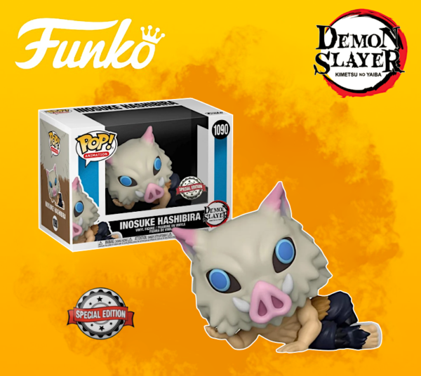 Funko Pop! Animation: Demon Slayer - Inosuke Hashibira (1090) Special Edition - Afbeelding 2