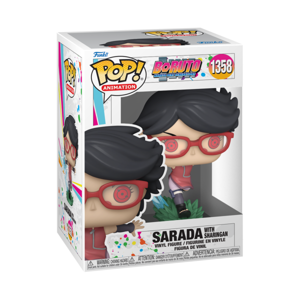 Funko Pop! Animation: Boruto - Sarada met Sharingan (1358) - Afbeelding 2