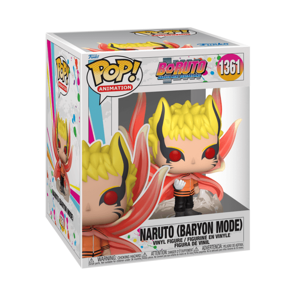 Funko Pop! Animation: Boruto - Baryon Naruto (1361) Super 6" - Afbeelding 2