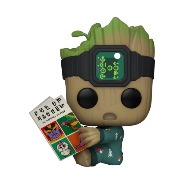 Funko Pop! I AM GROOT – Groot in Onesie with book (1193) - Afbeelding 3