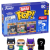Funko Bitty Pop! DC COMICS - Batman Adam West - 4 Pack 2.5cm