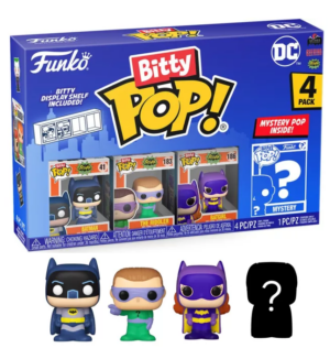 Funko Bitty Pop! DC COMICS - Batman Adam West - 4 Pack 2.5cm