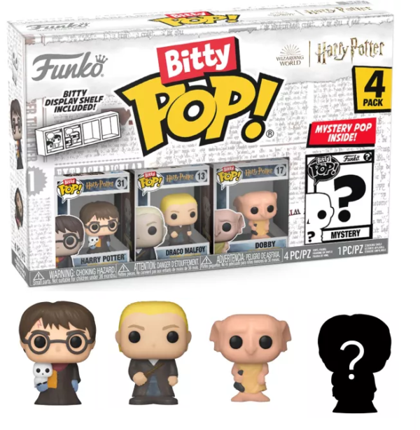 Funko Bitty Pop! HARRY POTTER - Harry Potter - 4 Pack 2.5cm